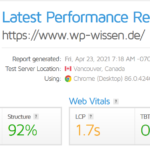Performance - Wie messe ich die Geschwindigkeit der Website?